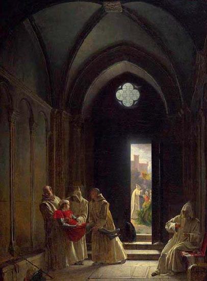 Richard Parkes Bonington Death of the Prince de Talmont Germany oil painting art
